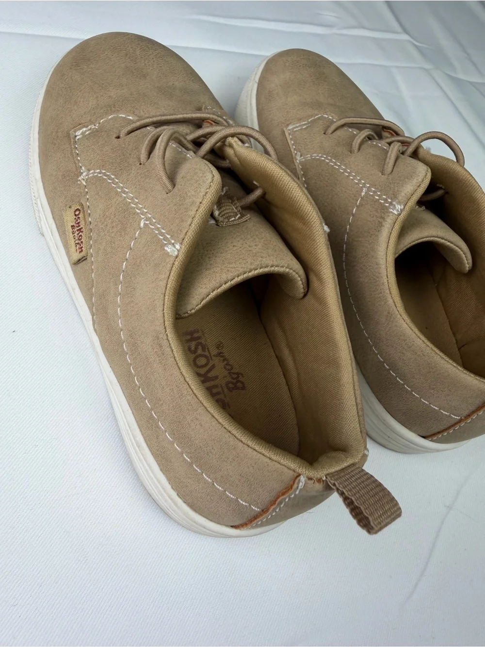 OshKosh B'gosh Kids' Tan Lace-Up Sneaker